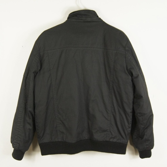 Levi’s Classic Black Utility Bomber Jacket Coat - Picture 3 of 4